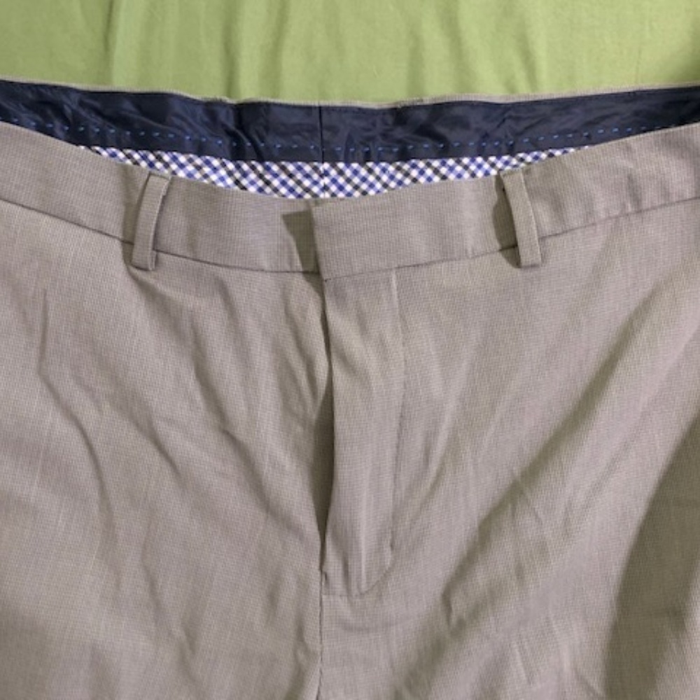 Nautica Mens Slacks | Very small grey checkered pa